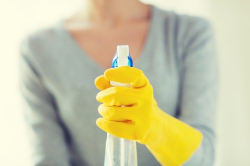 Local commercial cleaners working in a shared office near Colliers Wood