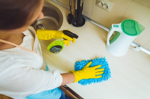 Office carpet cleaning service in Colliers Wood business premises