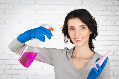 Repeat cleaning visit for a small office in Colliers Wood