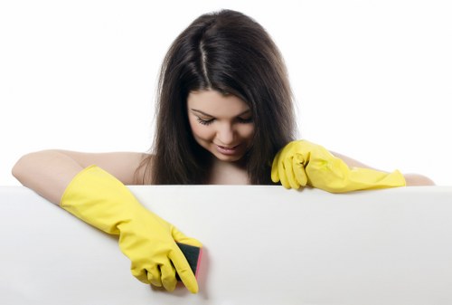 Upholstery cleaning treatment for a fabric sofa in Colliers Wood